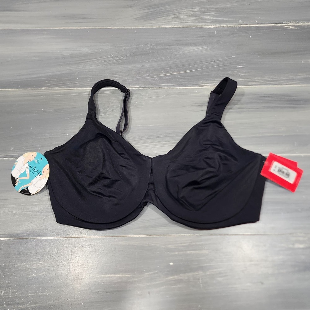 Spanx Low Profile Minimizer Shaping Bra Black 34g Gem